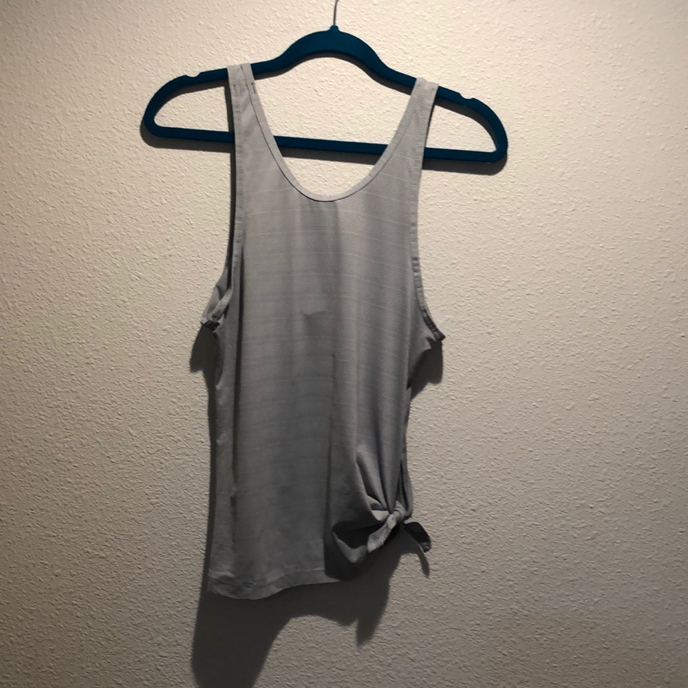 Athleta side tie tank